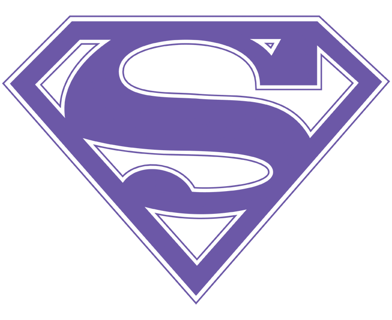 Purple Superman Logo - Superman Purple & Gold Shield Men's Regular Fit T Shirt Of Gotham