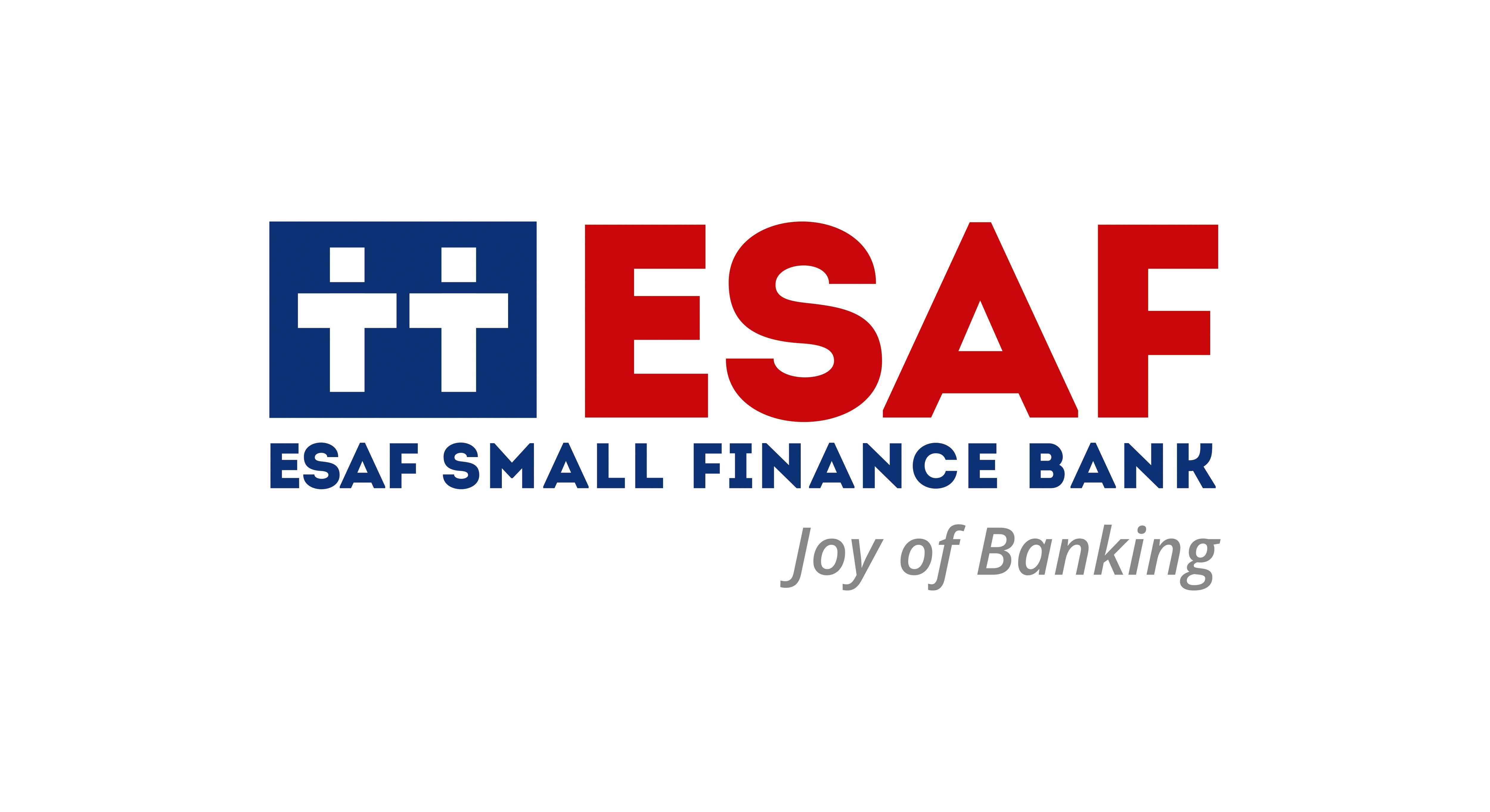 Red and Blue Bank Logo - ESAF Bank Logo _ JPEG ~ Global Alliance – For Banking on Values