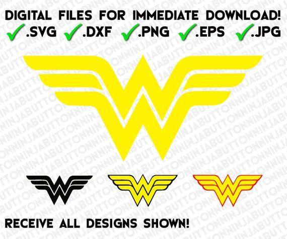 Venmo Vector Logo - WONDER WOMAN LOGO in 5 file formats svg dxf png eps jpg | Etsy