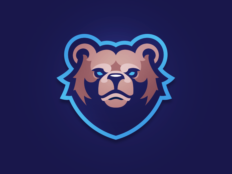Blue Bear Logo - Blue Bear by Khisnen Pauvaday | Dribbble | Dribbble