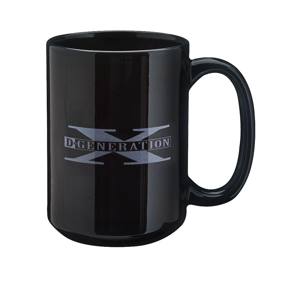 Two Words and Gray Logo - D Generation X Two Words 15 Oz. Mug