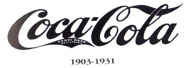 Two Words and Gray Logo - History of the Coca-Cola Logo timeline | Timetoast timelines