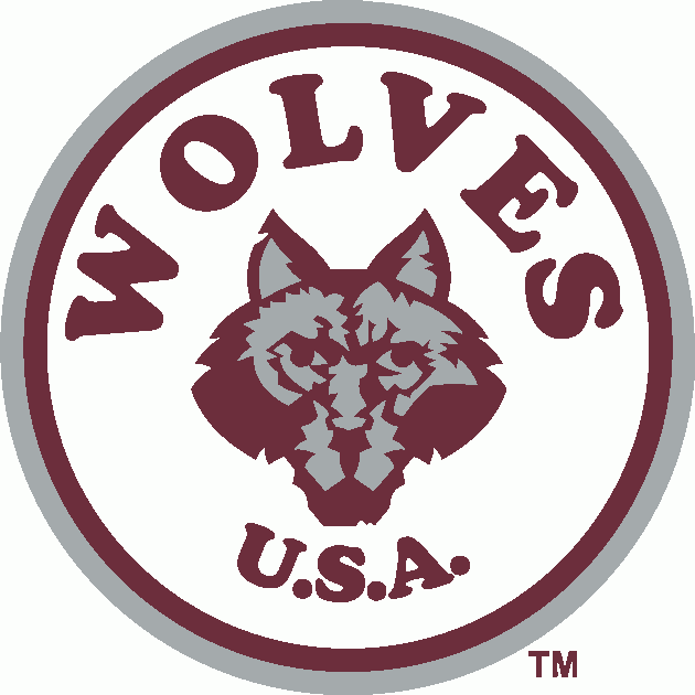 Red Wolf Soccer Logo - Los Angeles Wolves Primary Logo American Soccer League NASL