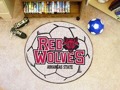 Red Wolf Soccer Logo - Best Soccer image. Red wolves, Arkansas state university, Football
