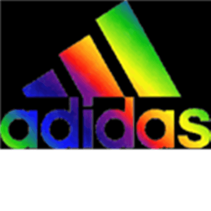 Roblox Rainbow Logo - Adidas logo (Rainbow) - Roblox