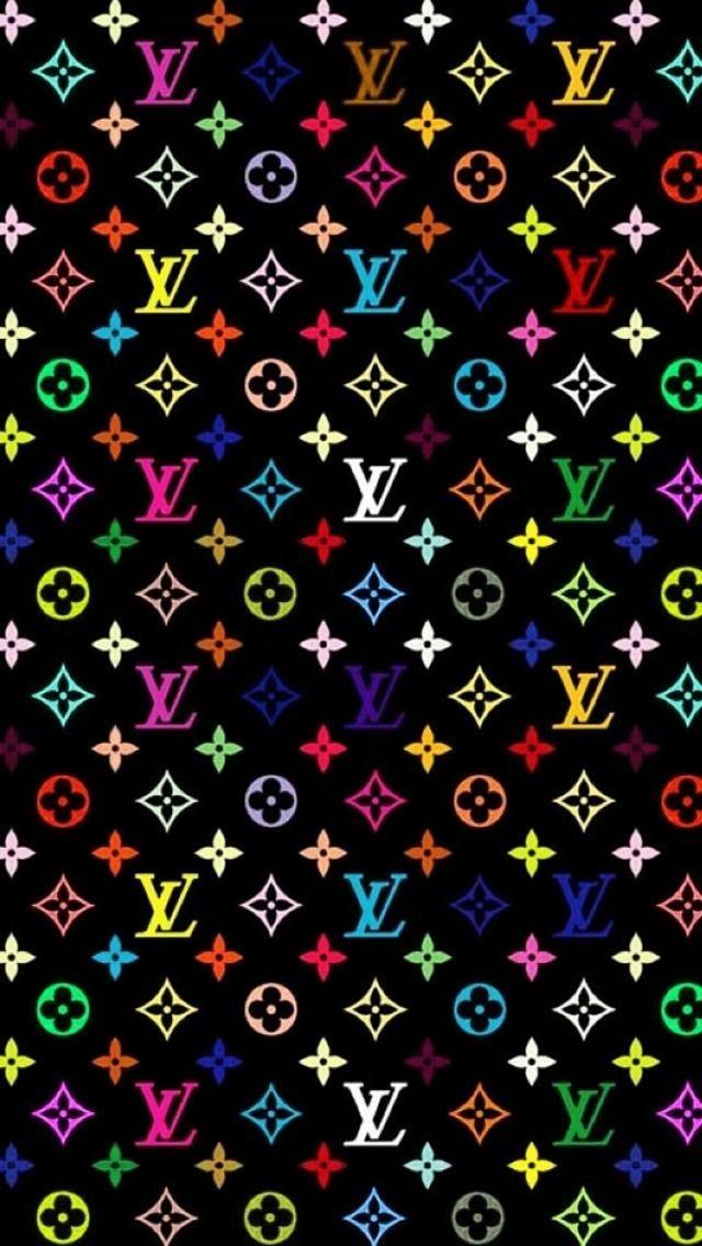 Rainbow Louis Vuitton Logo - Louis Vuitton Rainbow IPhone 5 Wallpaper. Wallpaper Background