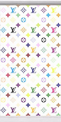 Rainbow Louis Vuitton Logo - Mod The Sims Rainbow Louis Vuitton Wallpaper with Crown