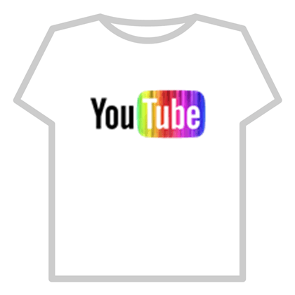 Roblox Rainbow Logo - Rainbow YouTube Logo - Roblox