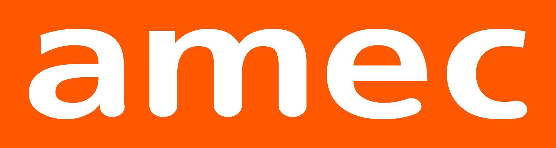 White On Orange Logo - Logos - AMEC