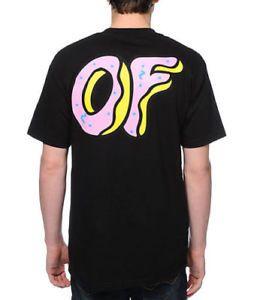 Odd Future Donut Logo - Odd Future OFWGKTA OF DONUT Logo T-Shirt Black NWT 100% Authentic | eBay