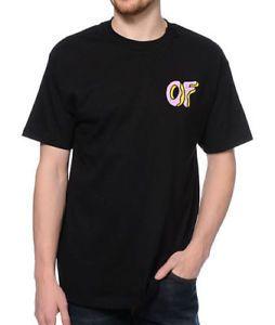Odd Future Donut Logo - Odd Future OFWGKTA OF DONUT Logo Men's T Shirt Black