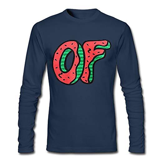 Odd Future Donut Logo - Ksing Men's Odd Future Donut Logo Long Sleeve T-Shirt | Amazon.com