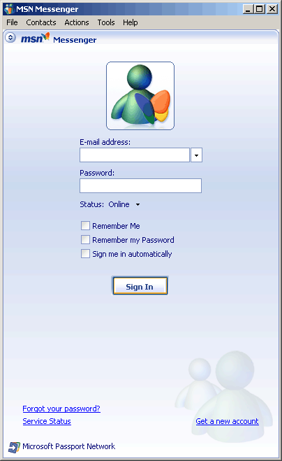 90s MSN Logo - msn messenger used this until I was then I switched to