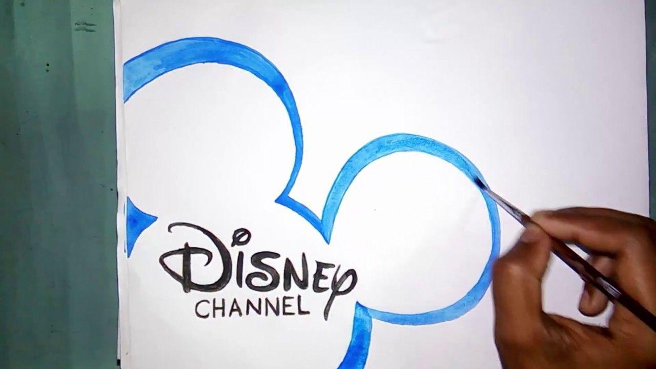 Draw Disney Channel Logo - How to draw the Disney channel logo - YouTube
