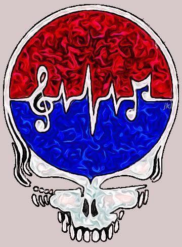 Skull Grateful Dead Logo - Steal Your Music | Steal Your Face in 2019 | Grateful Dead, Grateful ...