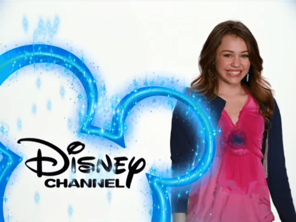 Draw Disney Channel Logo - Image - Disney Channel ID - Miley Cyrus from Hannah Montana and ...