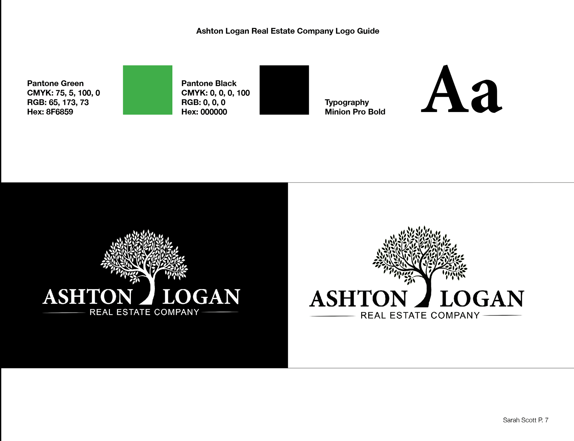 Ashton Company Logo - Sarah Scott Logan Real Estate