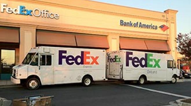 Green Van FedEx Ground Logo - FedEx Doubles Down on Purple and Orange