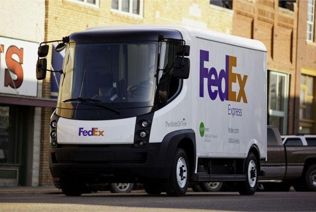 Green Van FedEx Ground Logo - FedEx Boosts Fleet Fuel Efficiency - Green Fleet - Automotive Fleet