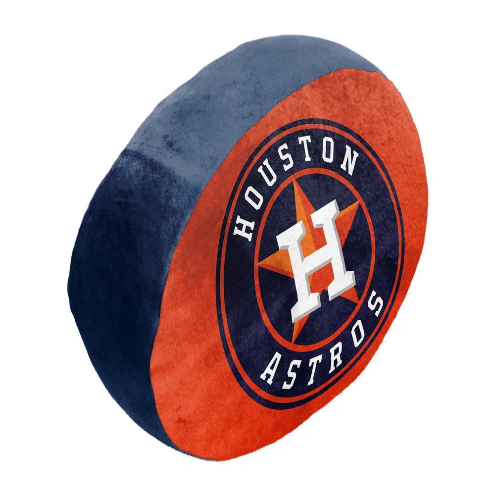 Multi Colored Round Company Logo - Astros Multi color Polyester Standard Cloud Pillow-1MLB151000013RET ...
