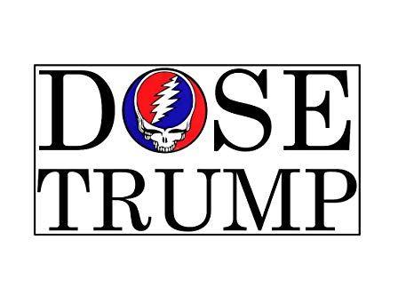 Grateful Dead Logo - Dose Trump Grateful Dead Logo Car Vinyl Sticker Decal