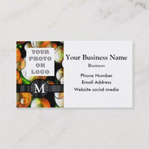 Multi Colored Round Company Logo - Abstract Circle Logo Business Cards