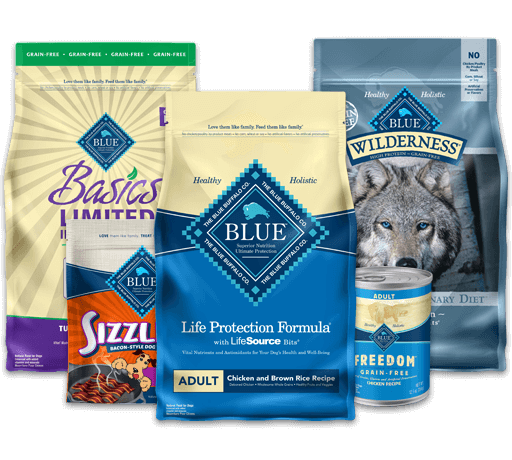 Blue and Green Food Logo - Dog Food | Blue Buffalo