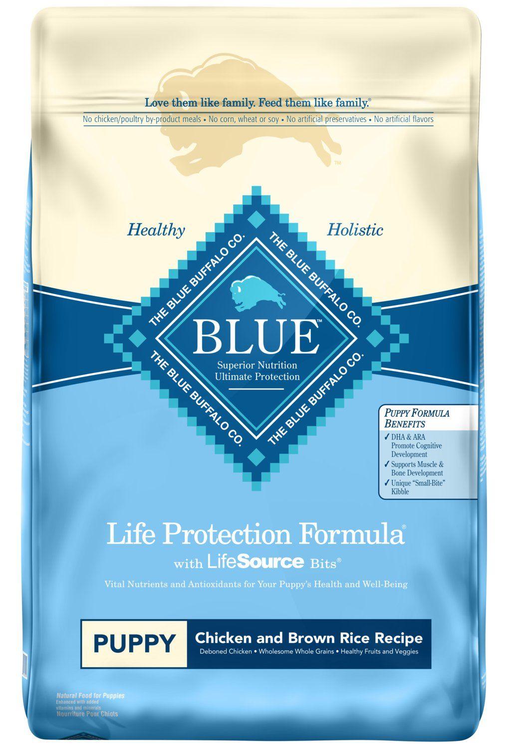 Blue Dog Food Logo - Amazon.com: Blue Buffalo Life Protection Formula Puppy Dog Food ...