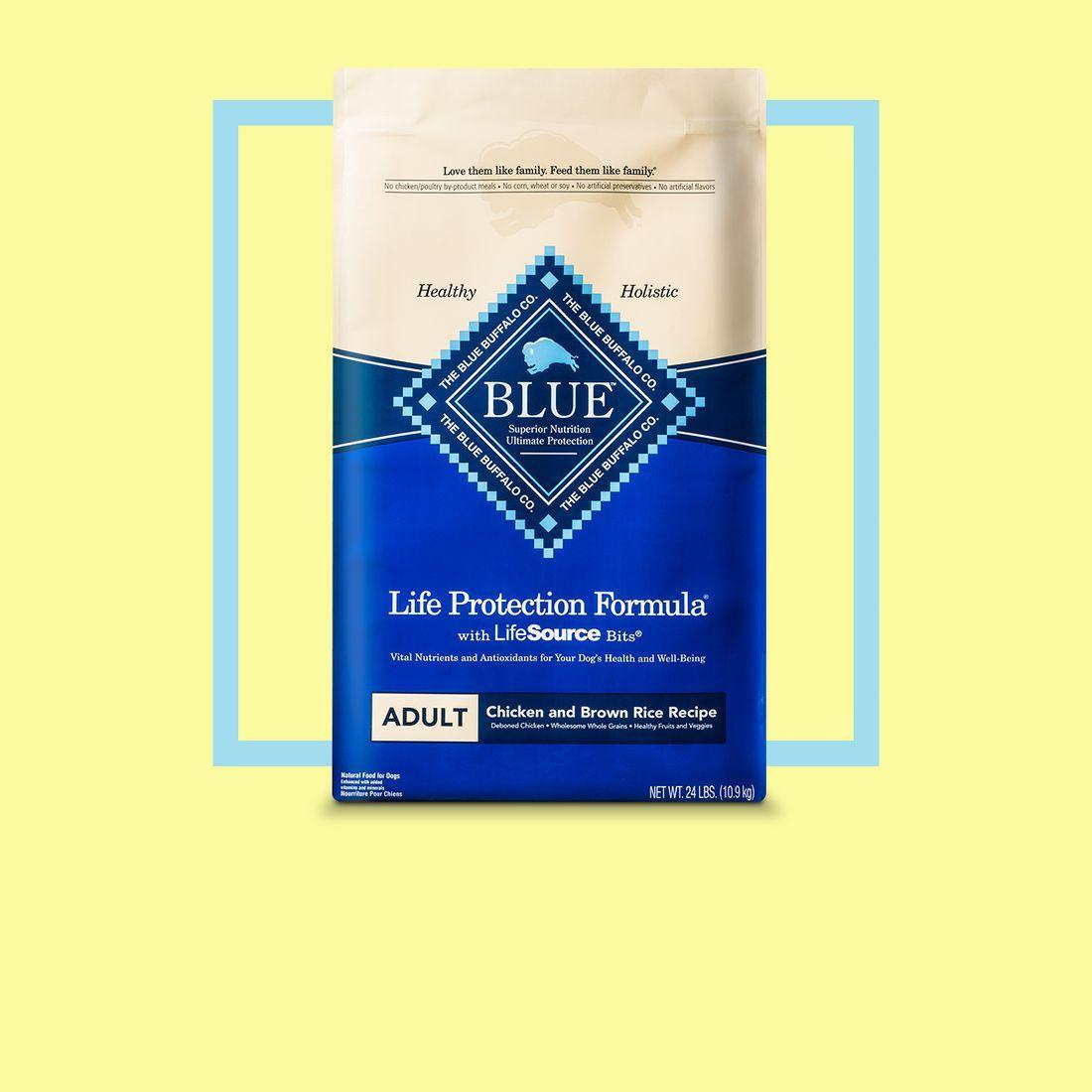 Blue Dog Food Logo - Blue Buffalo Adult Chicken & Brown Rice Dog Food