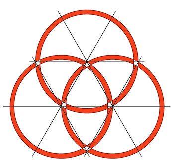 Three Circle Logo - Borromean Rings, Seed of Life Rings, and Borromean Tubes-Activate ...