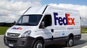 Green Van FedEx Ground Logo - FedEx To Launch Commercial Hybrid Electric Vans In Europe