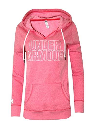 Amazon.com Big Logo - Under Armour Women's Favorite Fleece Hoodie UA Big Logo