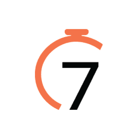 Orange and White Logo - Media Kit | 7shifts