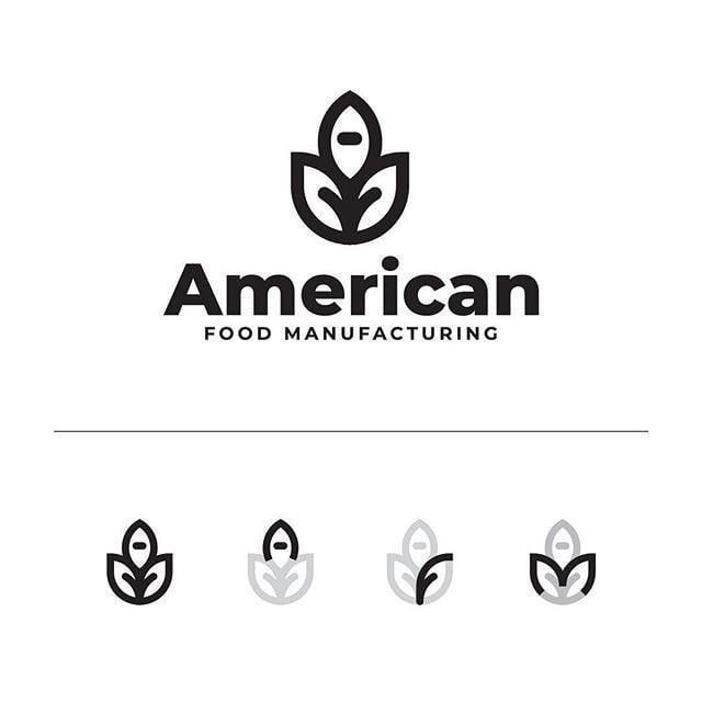 American Food Manufacturer Logo - Agency877