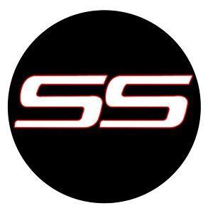 SS Logo - Chevy SS LED Door Projector Courtesy Puddle Logo Lights. Kustom