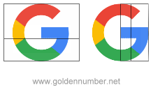 Google's Newest Logo - New Google logo design finds harmony in the Golden Ratio