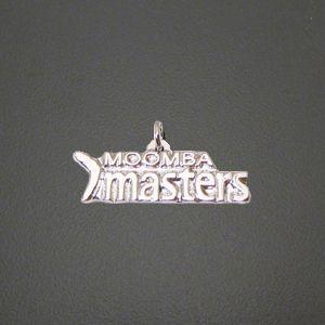 Silver Boomerang Logo - Silver Moomba Masters Boomerang (End) Logo Pendant