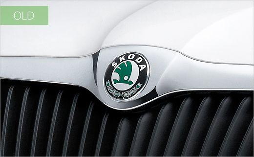Bird with Green Circle Logo - ŠKODA Rolls Out New Logo and Typeface - Logo Designer