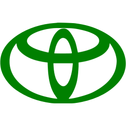 Green Circle Car Logo - Green toyota icon green car logo icons