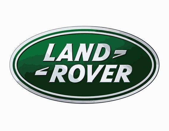 Car Green Oval Logo - Land Rover green oval car logo emblem vector vectorized print | Etsy