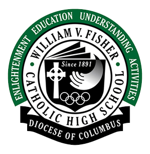 Fishers High School F Logo - William V. Fisher Catholic High School - Lancaster, Ohio 43130