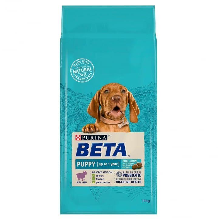 Blue Dog Food Logo - Beta Puppy Dog Food with Lamb Up To 1 Year 14kg