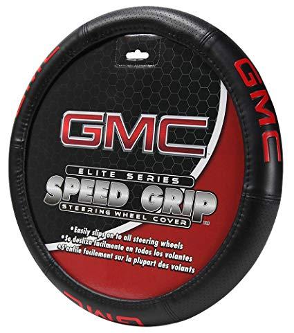 All GMC Logo - Amazon.com: GMC Logo Elite Leather Steering Wheel Cover - Car Truck ...