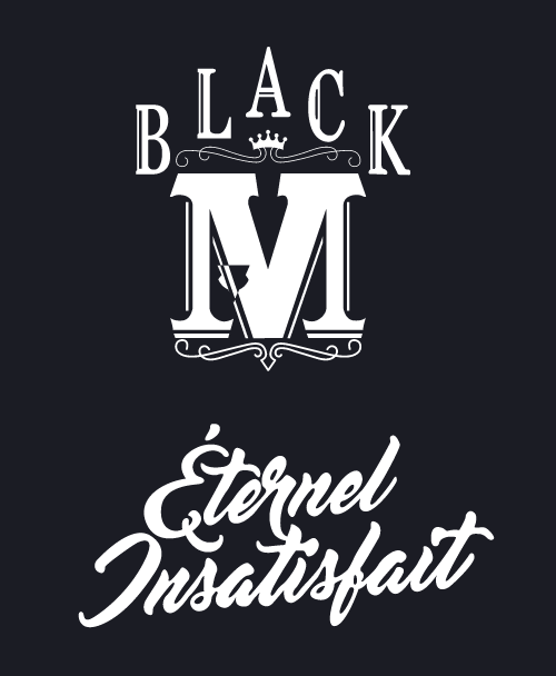 Black M Logo - BLACK M officiel du rappeur Black Mesrimes