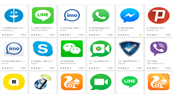 Communication Apps Logo - Free communication apps won't be blocked | 2016-11-29 | daily-sun.com