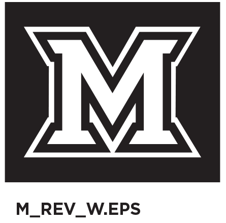 Black M Logo - Logos | The Miami Brand | UCM - Miami University
