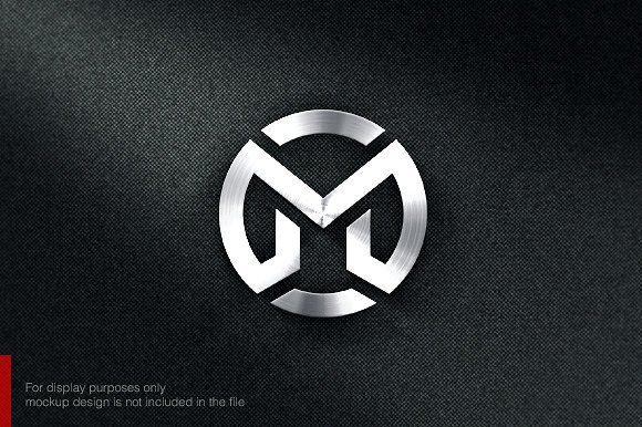 Black M Logo - Letter M Logo Logo Templates Creative Market