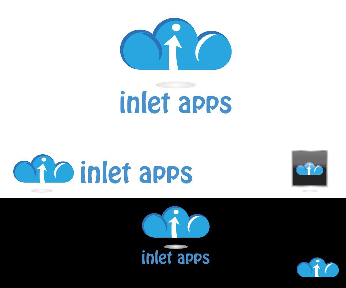 Communication Apps Logo - Modern, Upmarket, Communication Logo Design for Inlet Apps