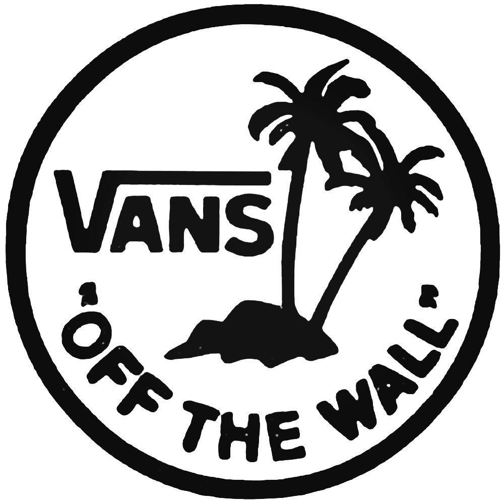 Vanz Off the Wall Logo - Vans Off The Wall Broloha Surfing Decal Sticker