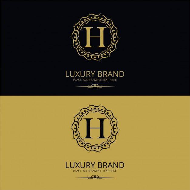 Luxury Brand Logo - Luxury brand letter h logo Vector | Free Download